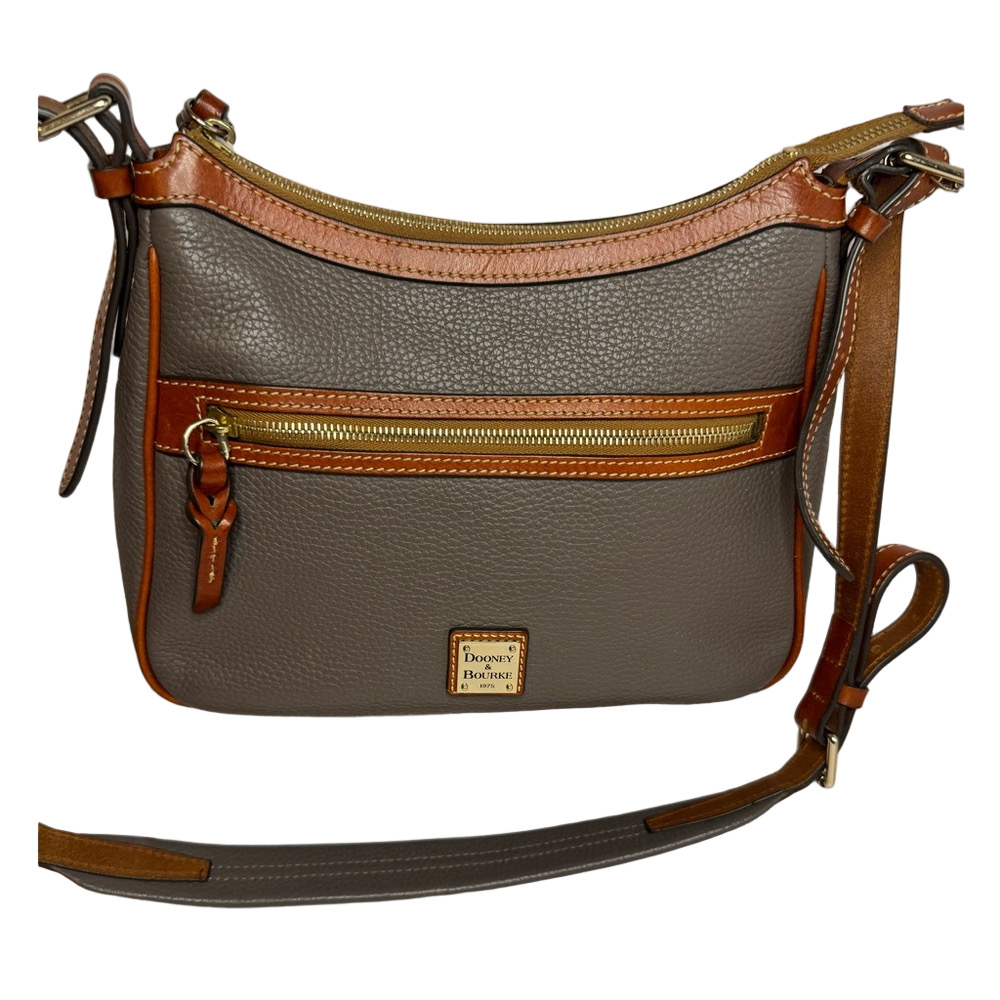 #194 Dooney & Bourke Pebble Grain Piper Crossbody Bag